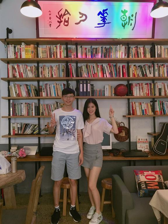 Zhaohuaxishi Youth Hostel กวางโจว ภายนอก รูปภาพ